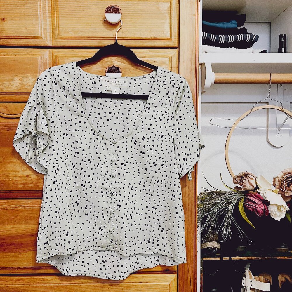 Saltwater Luxe Summer Blouse